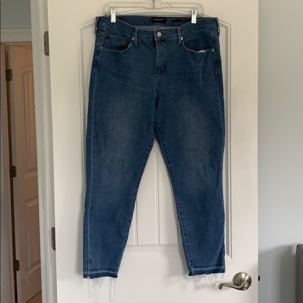 Banana Republic Skinny Jean Stretch with Fringe